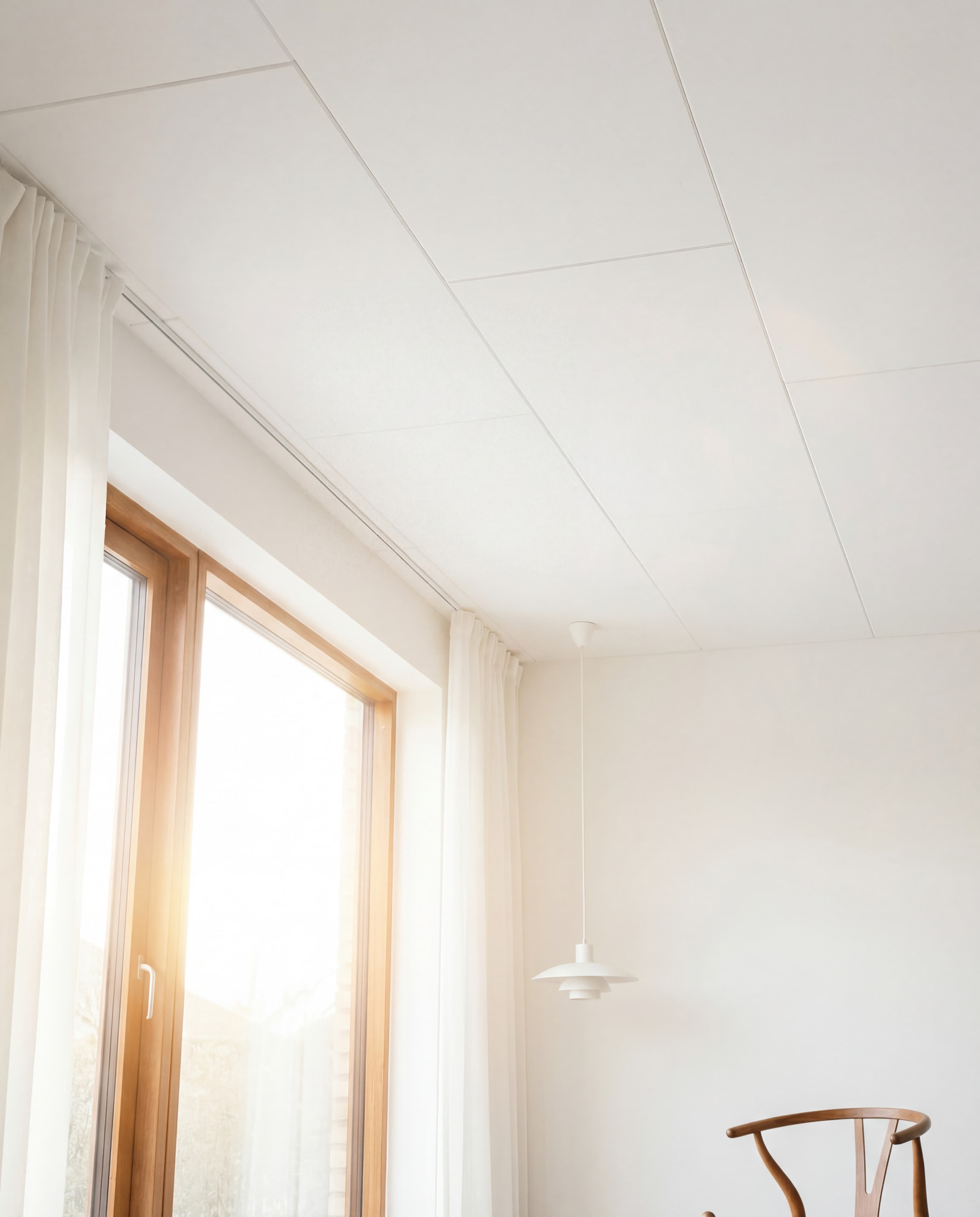 Arku akustikpanel i råhvid 