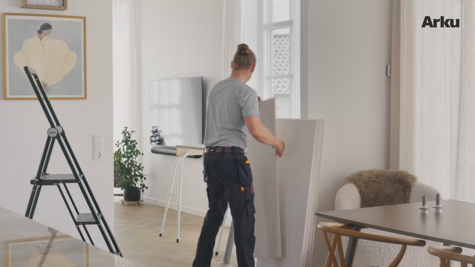 Quadratisches Blech 600 x 600 mm